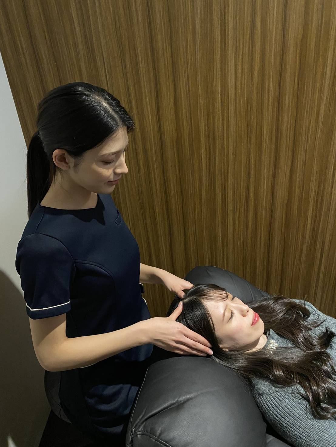 Dry head spa treatment in Ikebukuro